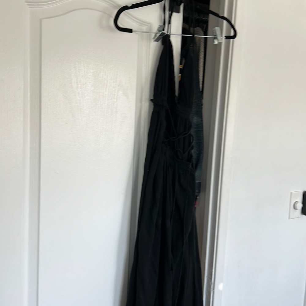 Back maxi dress